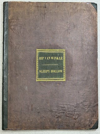 Item #h44420 Illustrations of Rip Van Winkle / The Legend of Sleep Hollow, designed & etched...