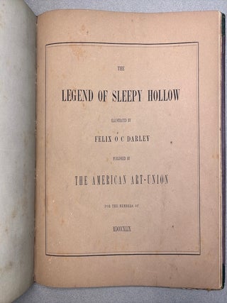 Illustrations of Rip Van Winkle / The Legend of Sleep Hollow, designed & etched ...for Members of the American Art-Union (1848, 1849)