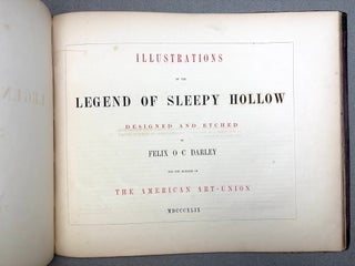 Illustrations of Rip Van Winkle / The Legend of Sleep Hollow, designed & etched ...for Members of the American Art-Union (1848, 1849)