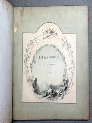 Illustrations of Rip Van Winkle / The Legend of Sleep Hollow, designed & etched ...for Members of the American Art-Union (1848, 1849)