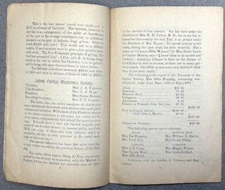 Manual of Presbyterian Church, Hanover, NJ 1888-1922 (15 separate booklets)