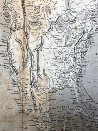 "America" article with map, ca. 1820s, from Parker & Delaplaine's American Edition of the New Edinburgh Encyclopaedia