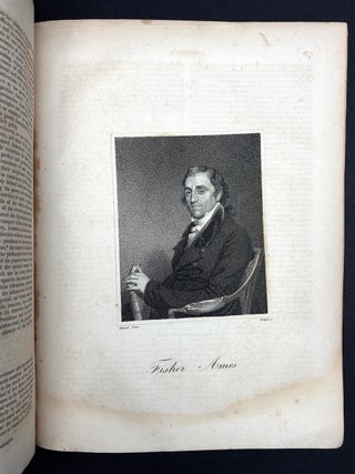 "America" article with map, ca. 1820s, from Parker & Delaplaine's American Edition of the New Edinburgh Encyclopaedia