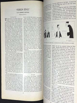 Asia, the American Magazine on the Orient, April 1921 & February 1922 with stories by Maugham