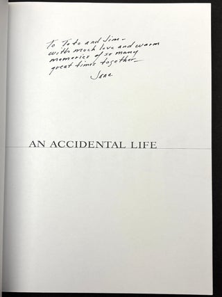 An Accidental Life, inscribed to Jim and Toto Fisher