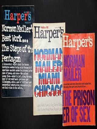 Item #h44541 Harper's Magazine, March 1968, November 1968 & March 1971 with Mailer's The Steps of...
