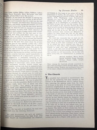 Harper's Magazine, March 1968, November 1968 & March 1971 with Mailer's The Steps of the Pentagon, Miami and Chicago, The Prisoner of Sex