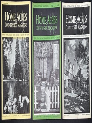 Home Acres & Countryside Magazine, 25 issues, June 1931 - July/August 1934