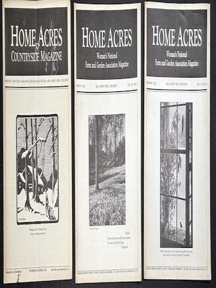 Home Acres & Countryside Magazine, 25 issues, June 1931 - July/August 1934