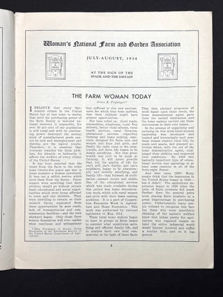 Home Acres & Countryside Magazine, 25 issues, June 1931 - July/August 1934