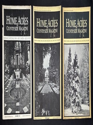 Home Acres & Countryside Magazine, 25 issues, June 1931 - July/August 1934