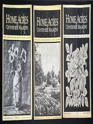 Home Acres & Countryside Magazine, 25 issues, June 1931 - July/August 1934