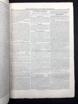 The Cultivator & Country Gentleman, Vols. XXVII, XXVIII, XXX, XXXI: Jan. 1866 - Jan. 1867; July 1867 - Jan. 1868; Jan. 1868 - July 1868