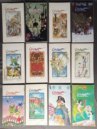 Item #h44663 Cricket the magazine for children, Vol. 3, 1-12: Sept. 1975 - August 1976. Astrid...
