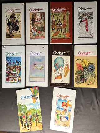 Item #h44664 Cricket the magazine for children, Vol. 2, 1-12: Sept. 1974 - August 1975 (lacking...