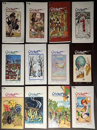 Item #h44665 Cricket the magazine for children, Vol. 2, 1-12: Sept. 1974 - August 1975. Astrid...