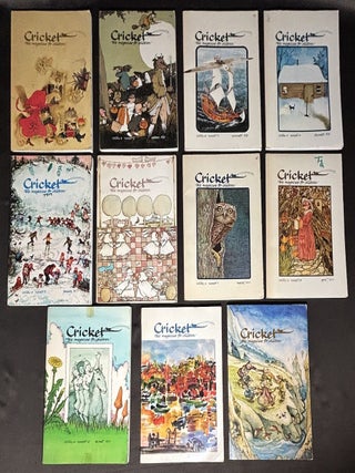 Item #h44666 Cricket the magazine for children, Vol. 4, 1-12: Sept. 1976 - August 1977, lacking...