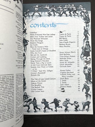 Cricket the magazine for children, Vol. 4, 1-12: Sept. 1976 - August 1977, lacking no. 10, June 1977
