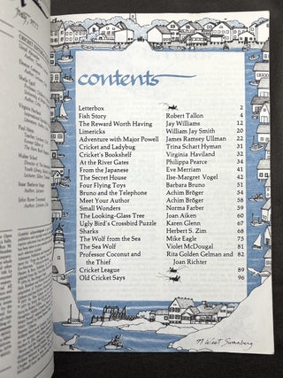 Cricket the magazine for children, Vol. 4, 1-12: Sept. 1976 - August 1977, lacking no. 10, June 1977