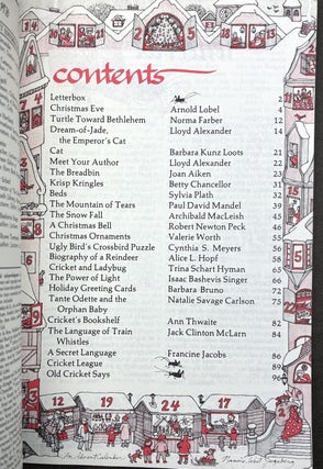 Cricket the magazine for children, Vol. 4, 1-12: Sept. 1976 - August 1977, lacking no. 10, June 1977