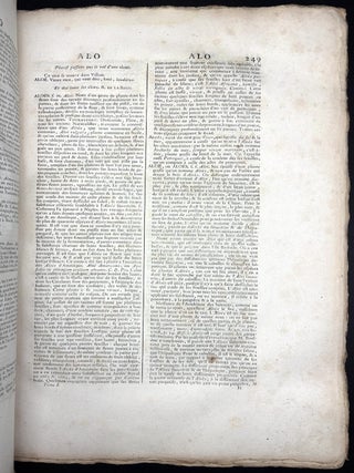 Dictionnaire universel françois et latin, vulgairement appelé Dictionnaire de Trévoux, 8 vols.; é