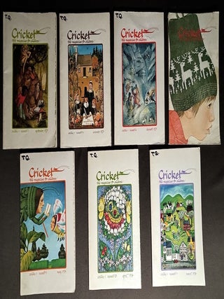 Item #h44669 Cricket, the magazine for children, Vol. 1 nos. 1, 3, 4, 5, 7, 8, 9; September 1973...