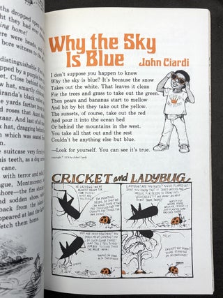 Cricket, the magazine for children, Vol. 1 nos. 1, 3, 4, 5, 7, 8, 9; September 1973 - May 1974