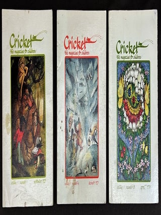 Item #h44670 Cricket, the magazine for children, Vol. 1 no. 1, September 1973. Nikki Giovanni...