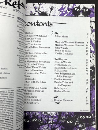 Cricket, the magazine for children, Vol. 3 nos. 2, 4, 6, 7, 8, 9, 10, 11, 12 (October 1975 - August 1976)