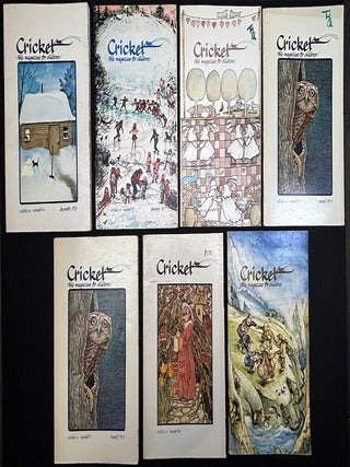 Item #h44673 Cricket, the magazine for children, Vol. 4 nos. 4, 5, 6, 7, 8, 9 (Dec. 1976 - May...