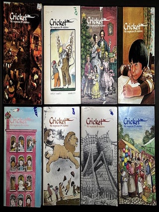 Item #h44674 Cricket, the magazine for children, Vol. 5 nos. 1, 3, 4, 5, 6, 7, 8, 10 (September...