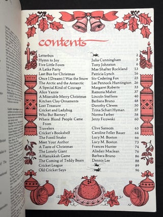 Cricket, the magazine for children, Vol. 5 nos. 1, 3, 4, 5, 6, 7, 8, 10 (September 1977 - June 1978)