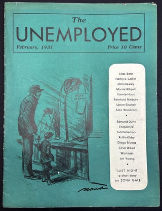 Item #h44675 The Unemployed, February 1931 (No. 2). Edward Levinson, eds. John Dewey Mary Fox,...
