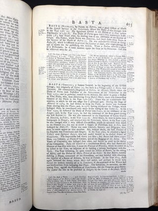 The Dictionary, Historical and Critical (1734), Vol. I only: A-Bi