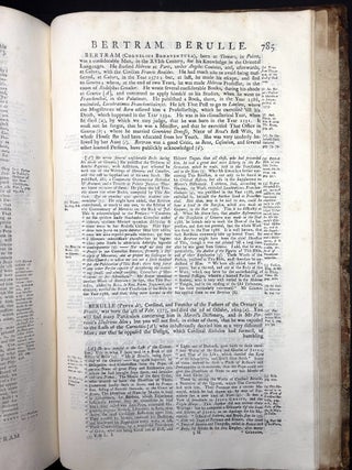 The Dictionary, Historical and Critical (1734), Vol. I only: A-Bi
