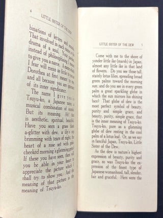Tsu-Yu-Ko (Little Sister of the Dew): A Page from Life