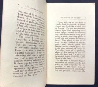 Tsu-Yu-Ko (Little Sister of the Dew): A Page from Life