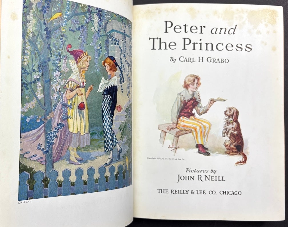 John R. Neill Peter Rabbit Peter and the Princess | Carl H. Grabo, John R. Neill | First Edition