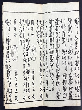 Goma shiki, suketari honki, ryakuchu, kugi, zuin, kanso ... Esoteric Buddhist ritual manual with a focus on Goma (Fire Ritual) in the Homan-in lineage, in kanbun (Classical Chinese)