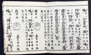 Goma shiki, suketari honki, ryakuchu, kugi, zuin, kanso ... Esoteric Buddhist ritual manual with a focus on Goma (Fire Ritual) in the Homan-in lineage, in kanbun (Classical Chinese)