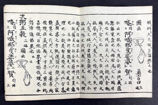 Goma shiki, suketari honki, ryakuchu, kugi, zuin, kanso ... Esoteric Buddhist ritual manual with a focus on Goma (Fire Ritual) in the Homan-in lineage, in kanbun (Classical Chinese)