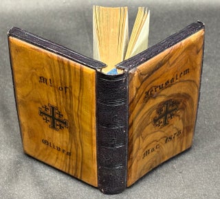 1872 The Book of Common Prayer in Jerusalem 1875 olive-wood binding