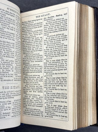 1872 The Book of Common Prayer in Jerusalem 1875 olive-wood binding