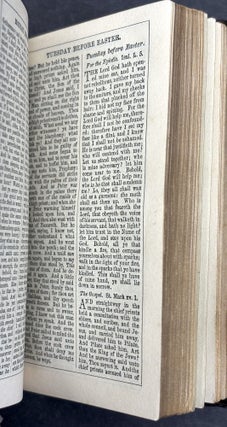1872 The Book of Common Prayer in Jerusalem 1875 olive-wood binding