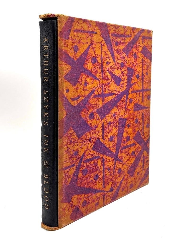 Item #h45446 Ink & Blood: A Book of Drawings, signed limited edition. Arthur Szyk.