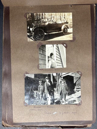 1920s photo album, Scotland and England, approximately 135 photos