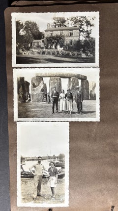 1920s photo album, Scotland and England, approximately 135 photos