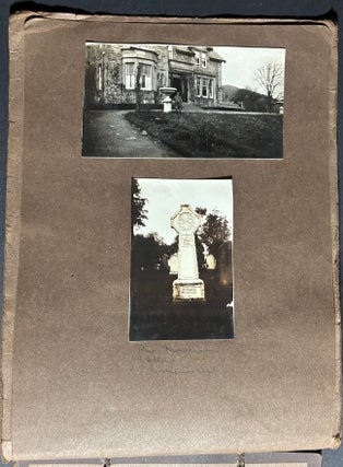 1920s photo album, Scotland and England, approximately 135 photos