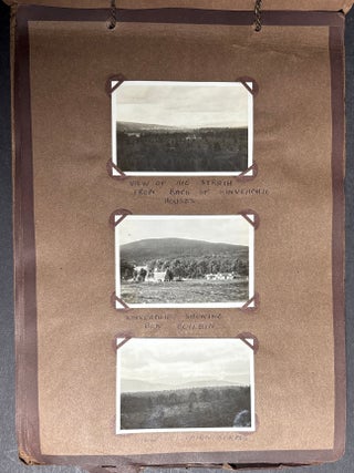 1920s photo album, Scotland and England, approximately 135 photos