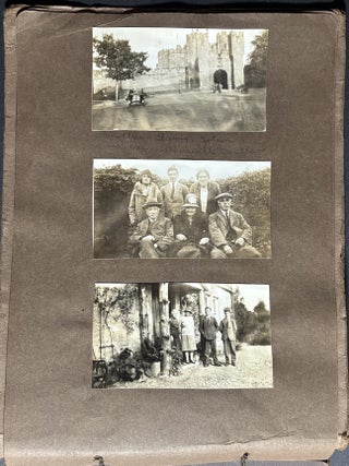 1920s photo album, Scotland and England, approximately 135 photos